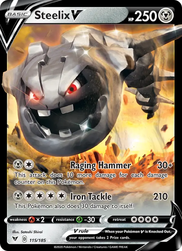 Image of Steelix V Vivid Voltage (VIV) #115