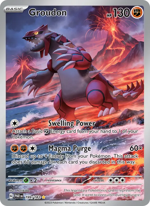 Image of Groudon Paradox Rift (PAR) #199