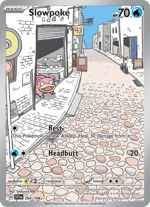 Image of Slowpoke Scarlet and Violet (SVI) #204