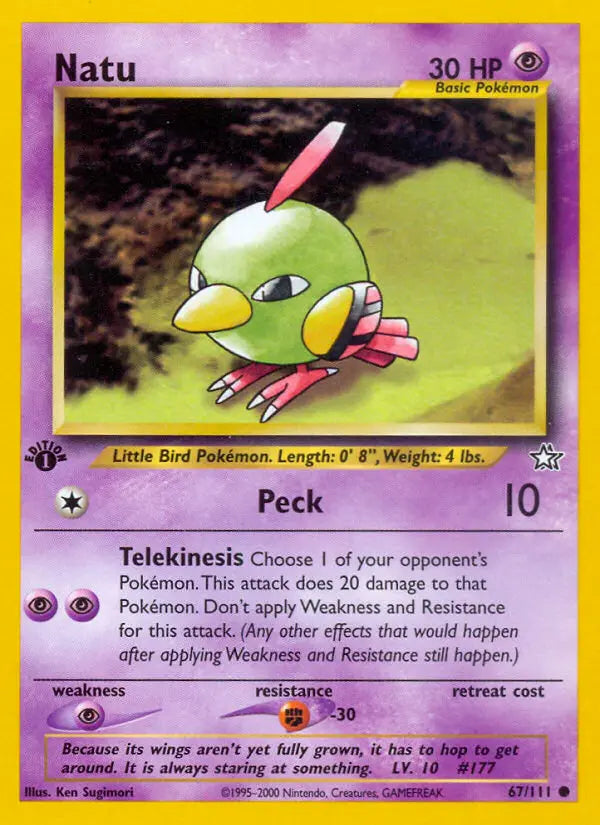 Image of Natu Neo Genesis (N1) #67