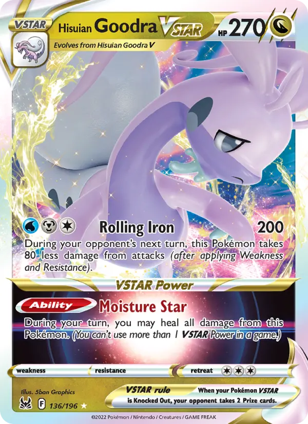 Image of Hisuian Goodra VSTAR Lost Origin (LOR) #136