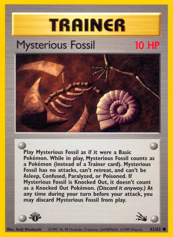 Image of Mysterious Fossil Fossil (FO) #62