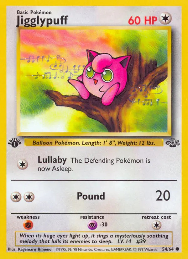 Image of Jigglypuff Jungle (JU) #54