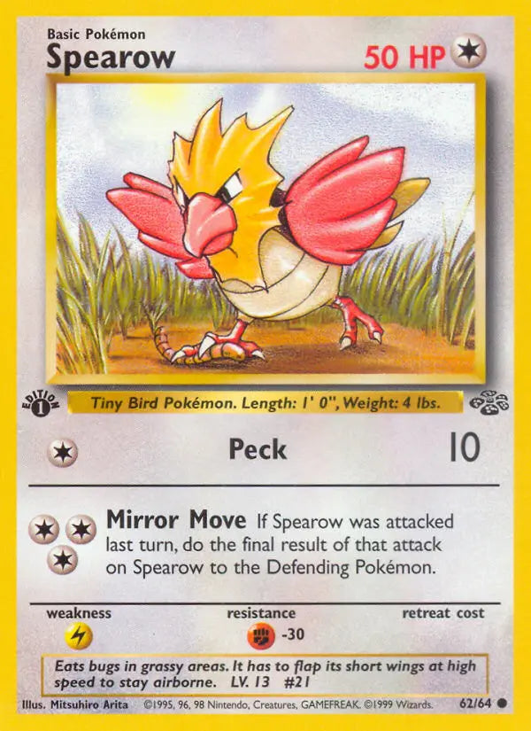 Image of Spearow Jungle (JU) #62