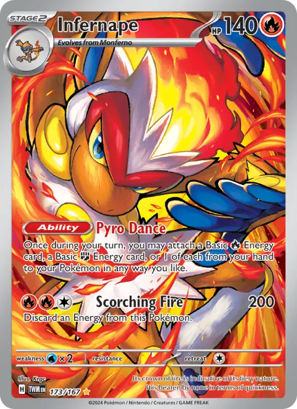 Image of Infernape Twilight Masquerade (TWM) #173