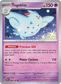 Image of Togekiss Obsidian Flames (OBF) #085
