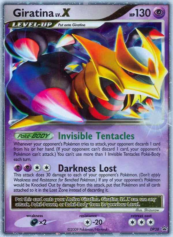 Image of Giratina LV.X Diamond and Pearl Promos #DP38