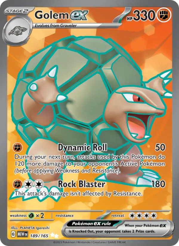 Image of Golem ex 151 (MEW) #189