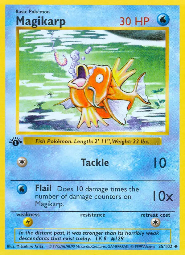 Image of Magikarp Base Set (BS) #35