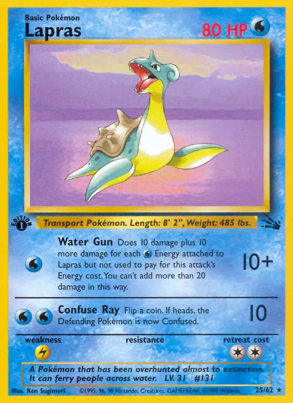 Image of Lapras Fossil (FO) #25