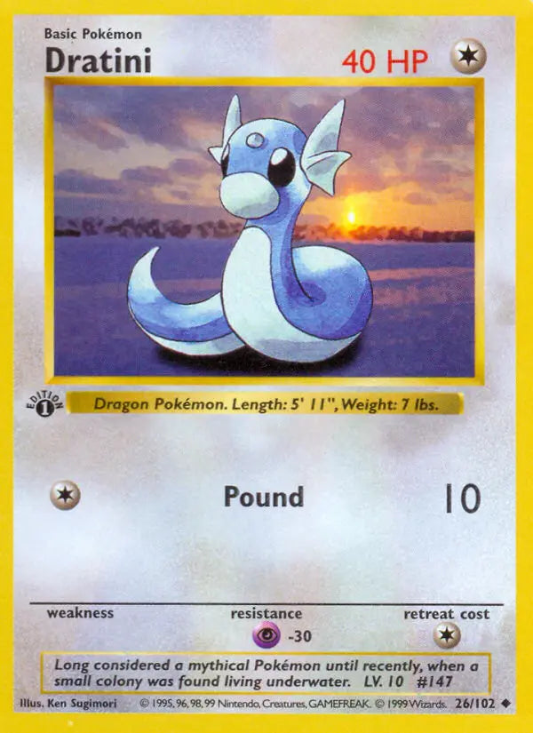 Image of Dratini Base Set (BS) #26