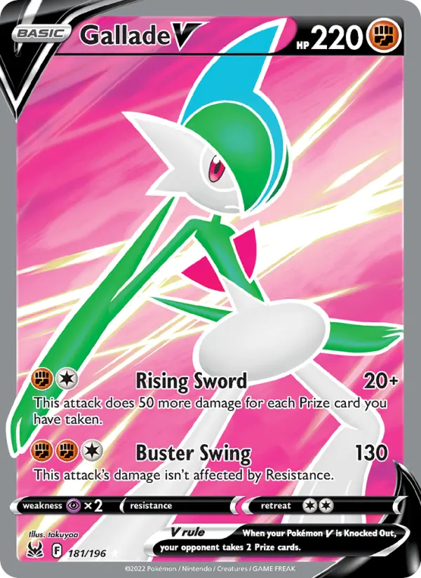 Image of Gallade V Lost Origin (LOR) #181