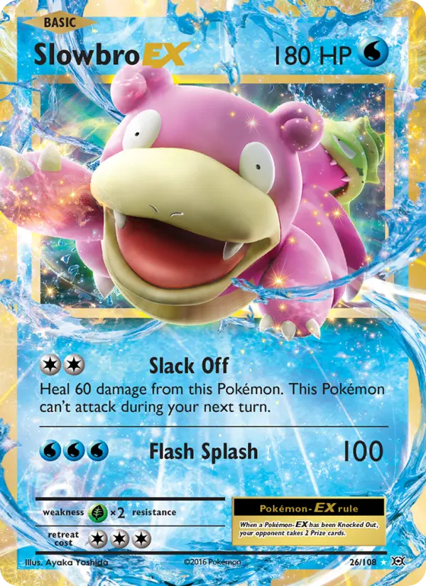 Image of Slowbro-EX Evolutions (EVO) #26
