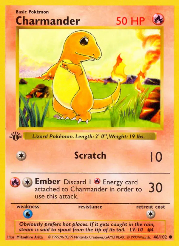 Image of Charmander Base Set (BS) #46