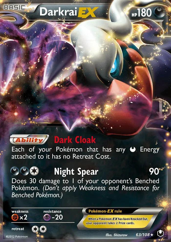 Image of Darkrai-EX Dark Explorers (DEX) #63