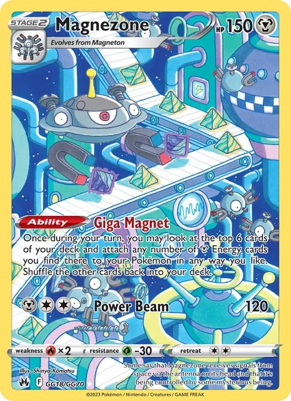 Image of Magnezone Crown Zenith (CRZ) #GG18