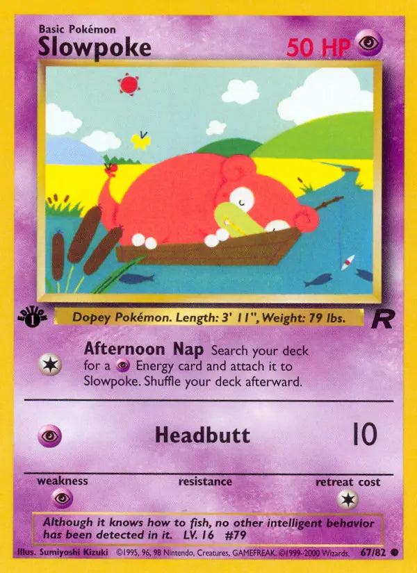 Image of Slowpoke Team Rocket (RO) #67