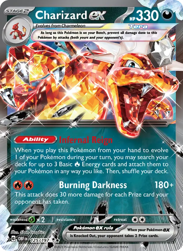 Image of Charizard ex Obsidian Flames (OBF) #125