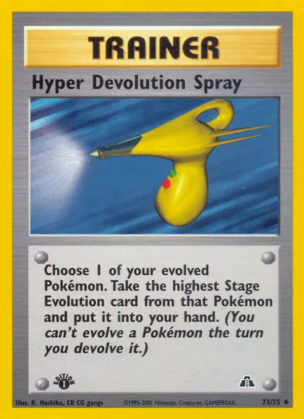 Image of Hyper Devolution Spray Neo Discovery (N2) #73