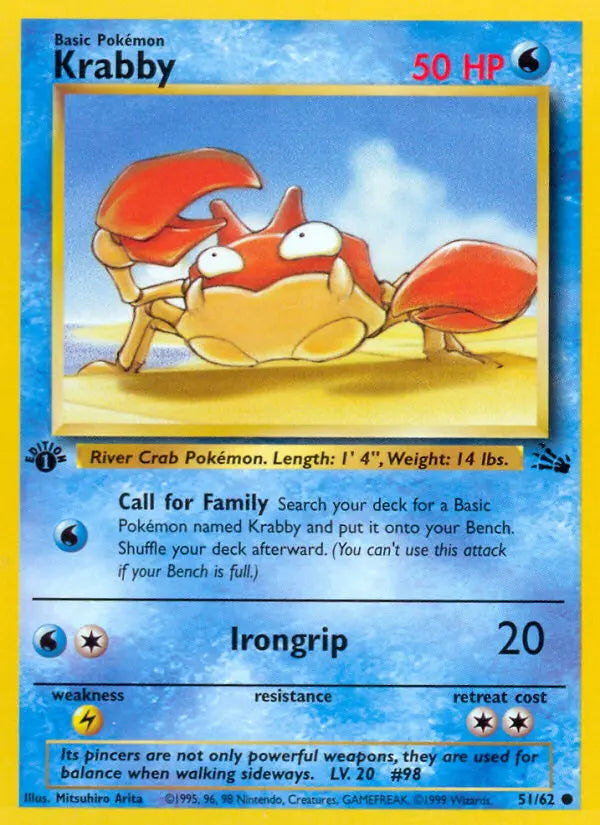 Image of Krabby Fossil (FO) #51