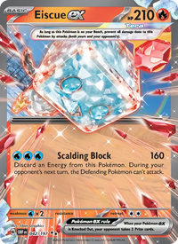 Image of Eiscue ex Obsidian Flames (OBF) #042