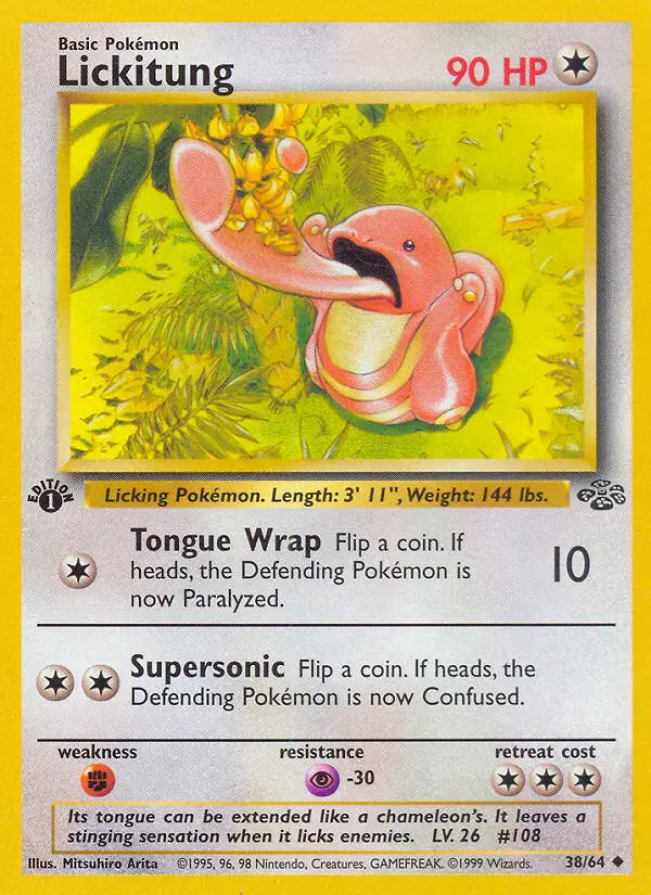 Image of Lickitung Jungle (JU) #38