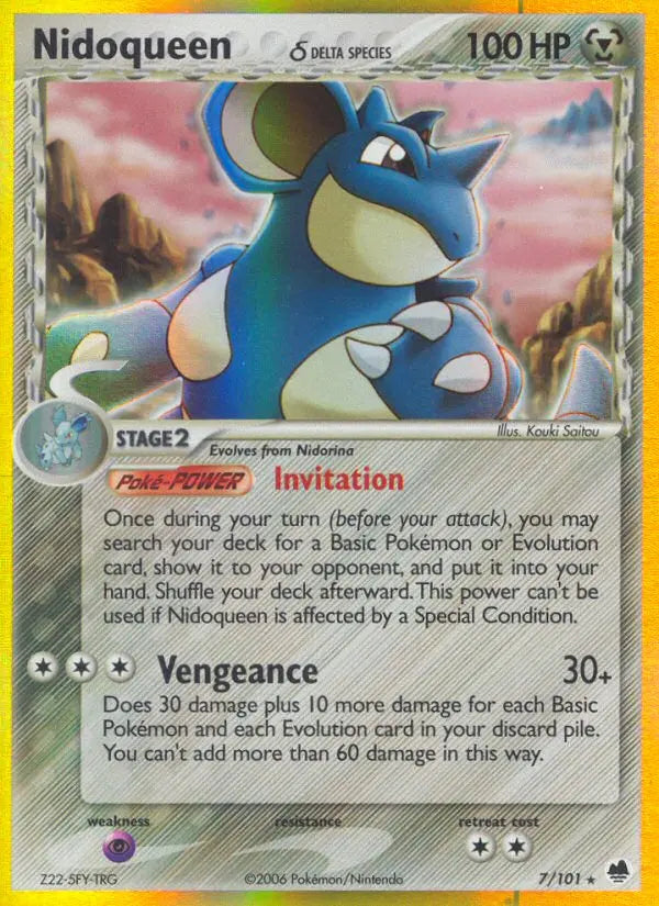 Image of Nidoqueen Dragon Frontiers (DF) #7