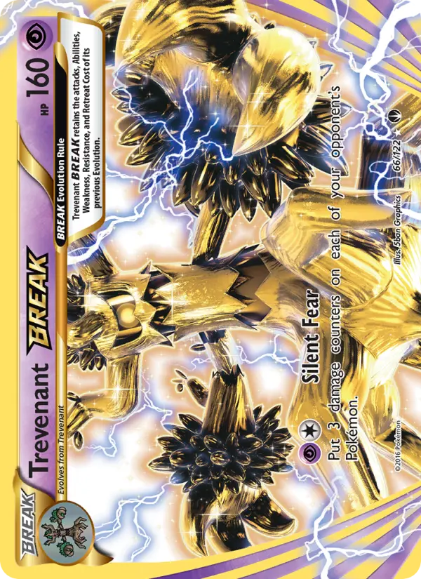 Image of Trevenant BREAK BREAKpoint (BKP) #66