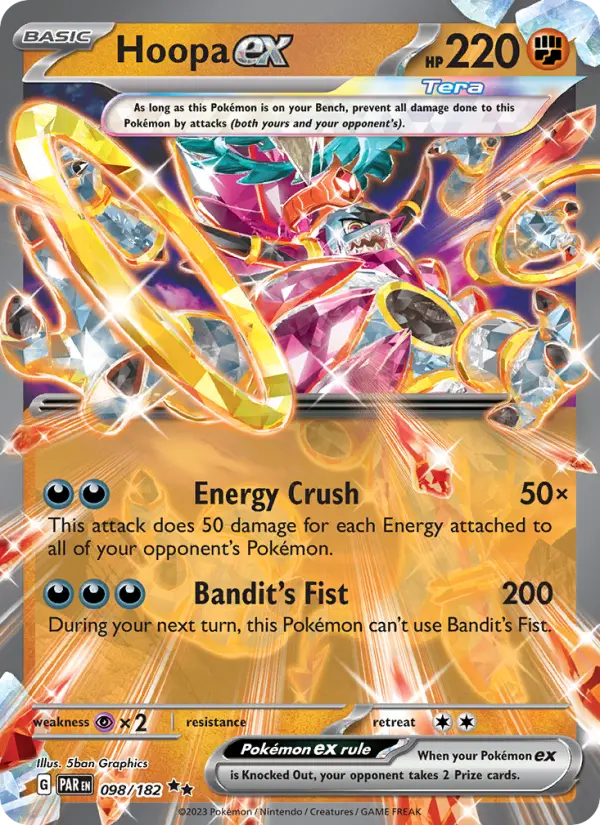 Image of Hoopa ex Paradox Rift (PAR) #098