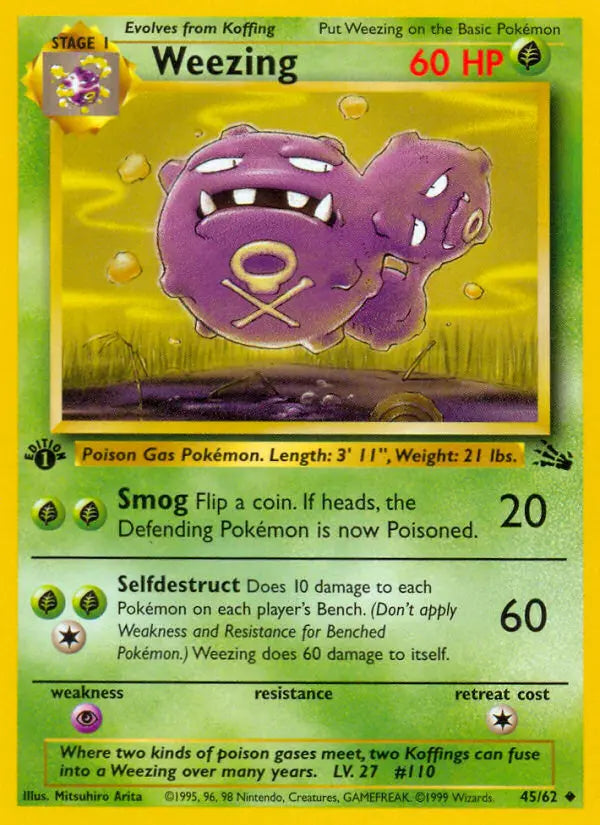 Image of Weezing Fossil (FO) #45