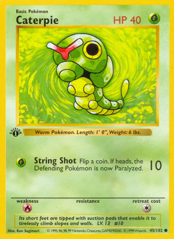 Image of Caterpie Base Set (BS) #45