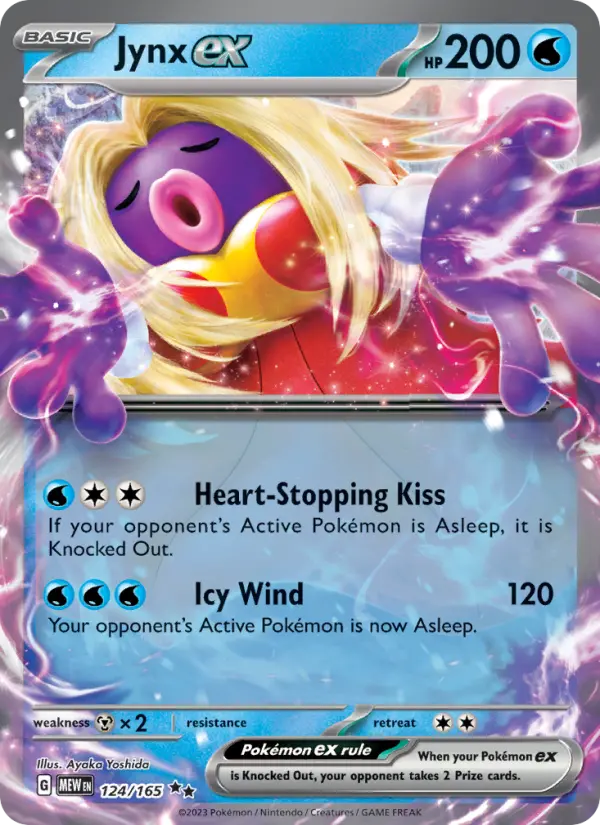 Image of Jynx ex 151 (MEW) #124