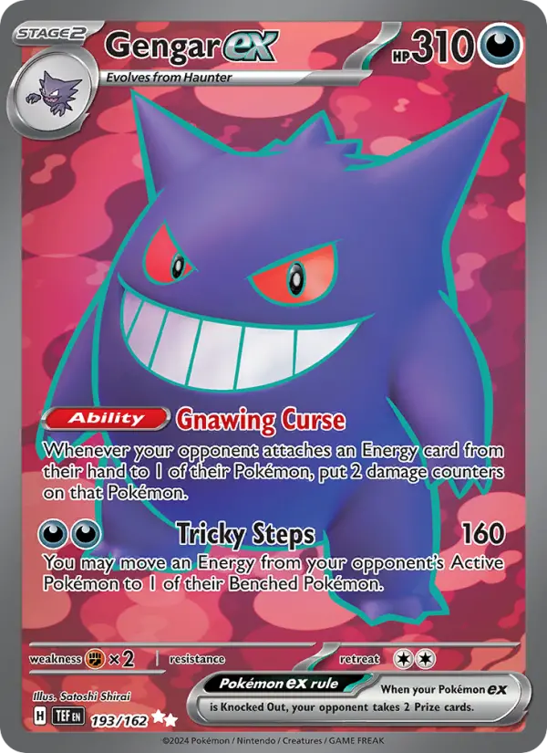 Image of Gengar ex Temporal Forces (TEF) #193