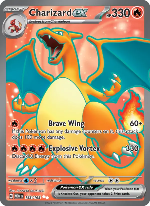 Image of Charizard ex 151 (MEW) #183