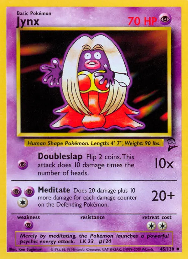 Image of Jynx Base Set 2 (B2) #45