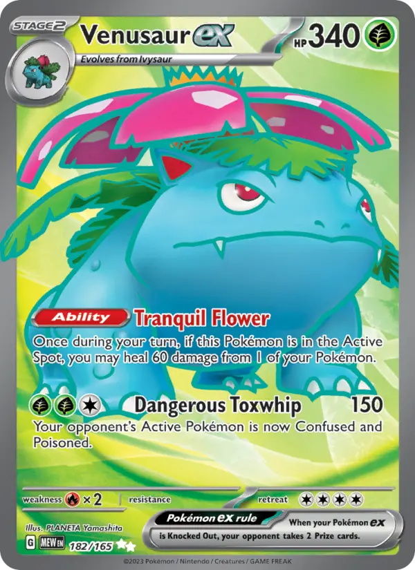 Image of Venusaur ex 151 (MEW) #182