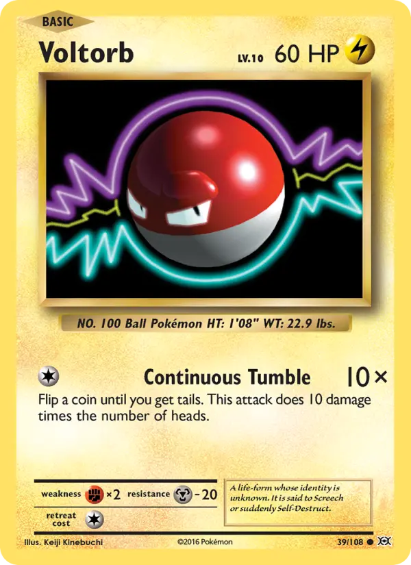 Image of Voltorb Evolutions (EVO) #39