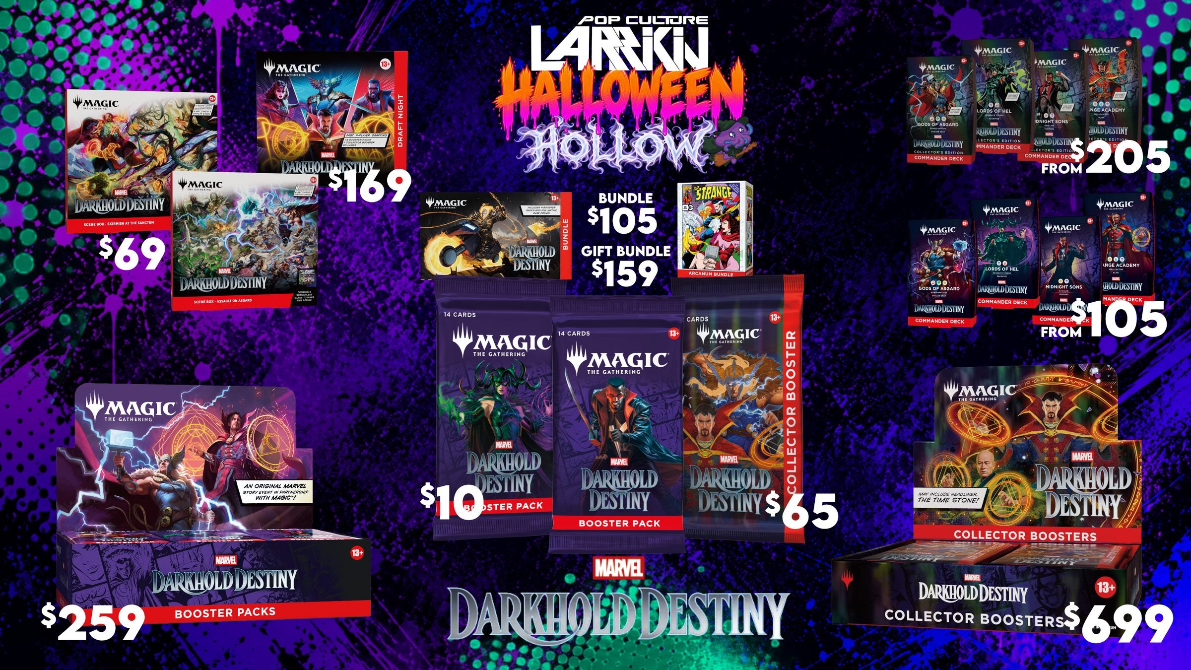 MTG Marvel Darkhold Destiny preorder prices