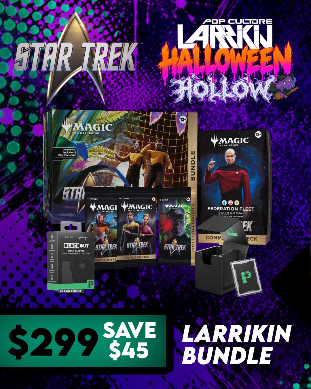 Larrikin Halloween Hollow – hollow star trek bundle portrait