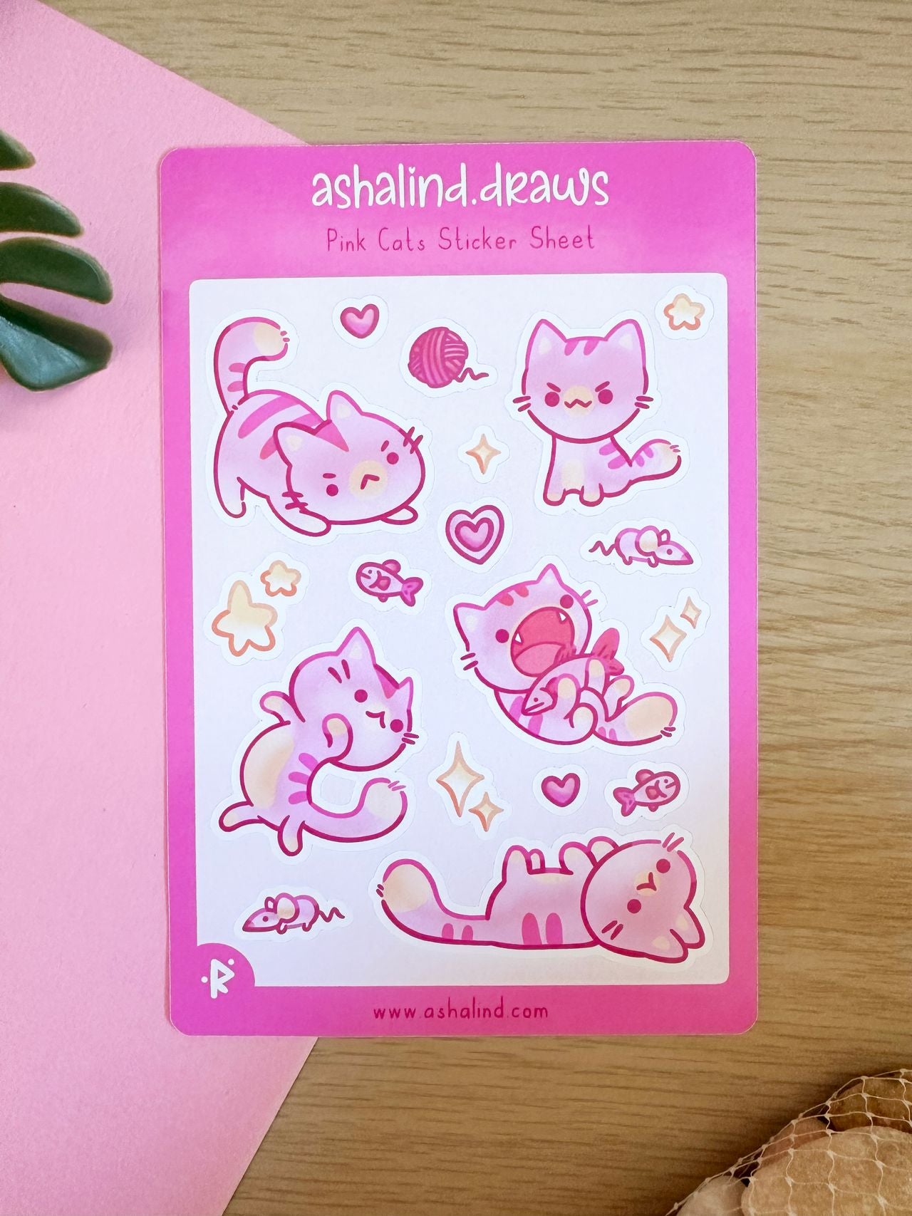 Sticker Sheets Cats! - @ashalind.draws