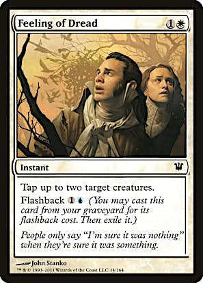 Feeling of Dread #14 Foil Innistrad en