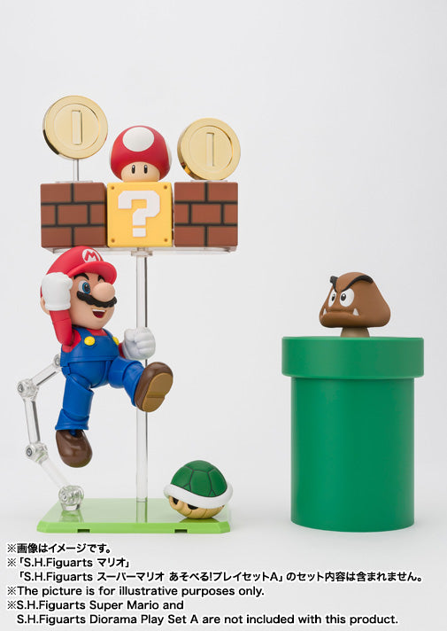 Bandai S.H.Figuarts Super Mario Play Set B Diorama Accessory Set