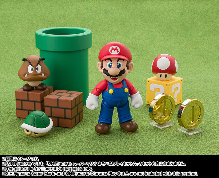 Bandai S.H.Figuarts Super Mario Play Set B Diorama Accessory Set