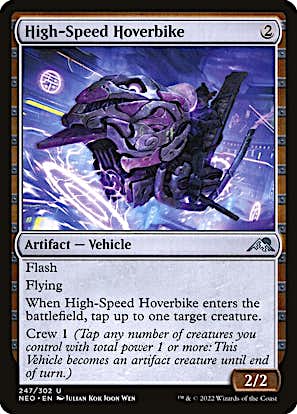 High-Speed Hoverbike #247 Kamigawa: Neon Dynasty en