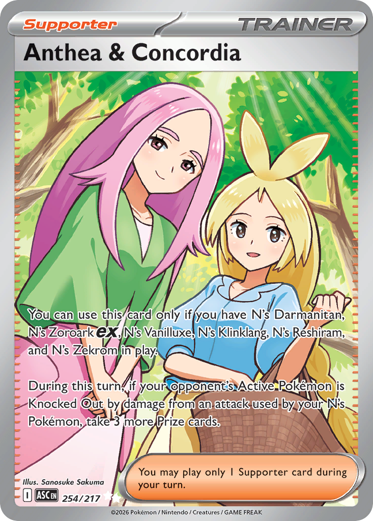 Anthea & Concordia #254 Ascended Heroes en