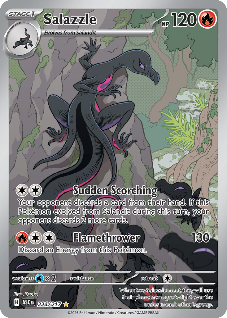 Salazzle #224 Ascended Heroes en