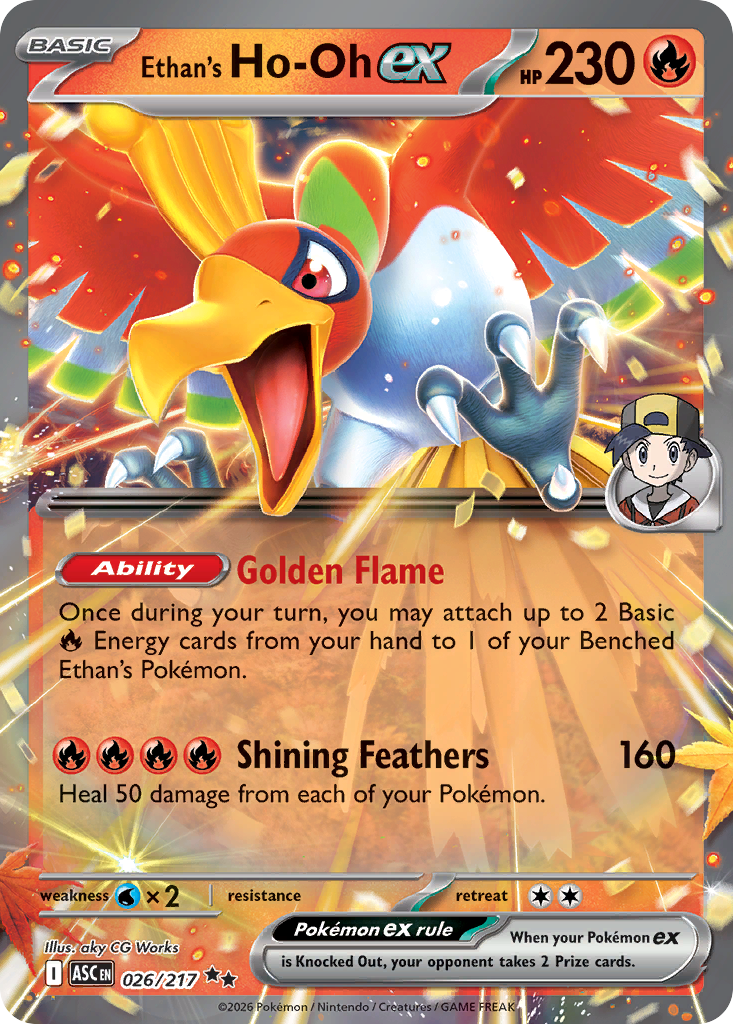Ethan's Ho-Oh ex #26 Ascended Heroes en