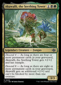 Image of Akawalli, the Seething Tower The Lost Caverns of Ixalan (lci) #220