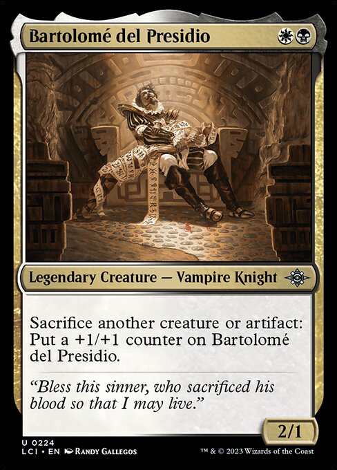 Image of BartolomÃ© del Presidio The Lost Caverns of Ixalan (lci) #224