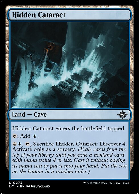 Image of Hidden Cataract The Lost Caverns of Ixalan (lci) #273